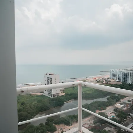Maravilloso Apto Vista Al Mar Ubicación Apartamento