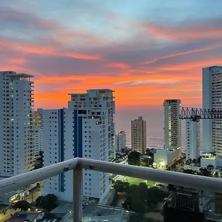 Apartamento Maravilloso Apto Vista Al Mar Ubicación